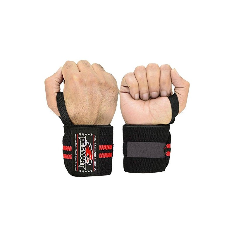 Be Smart Knee Wraps Weight Lifting Body Building Gym Training