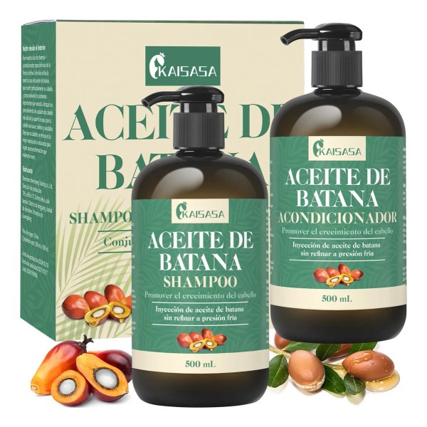 Aceite De Batana Shampoo Y Acondicionador Cuidado De Cabello