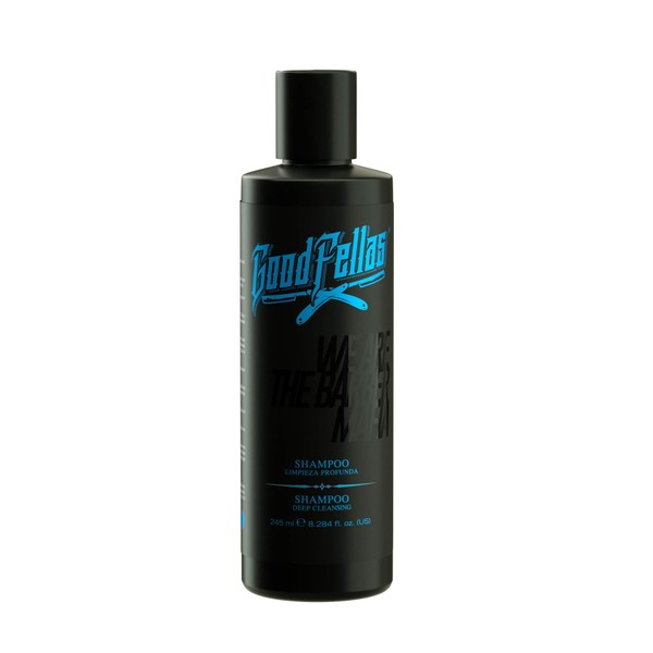 GoodFellas Shampoo Limpieza Profunda 100% Natural con Aceite de Hoja