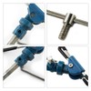 Stainless Steel Fishing Rod Holder Ground Support Stand 360 Degree