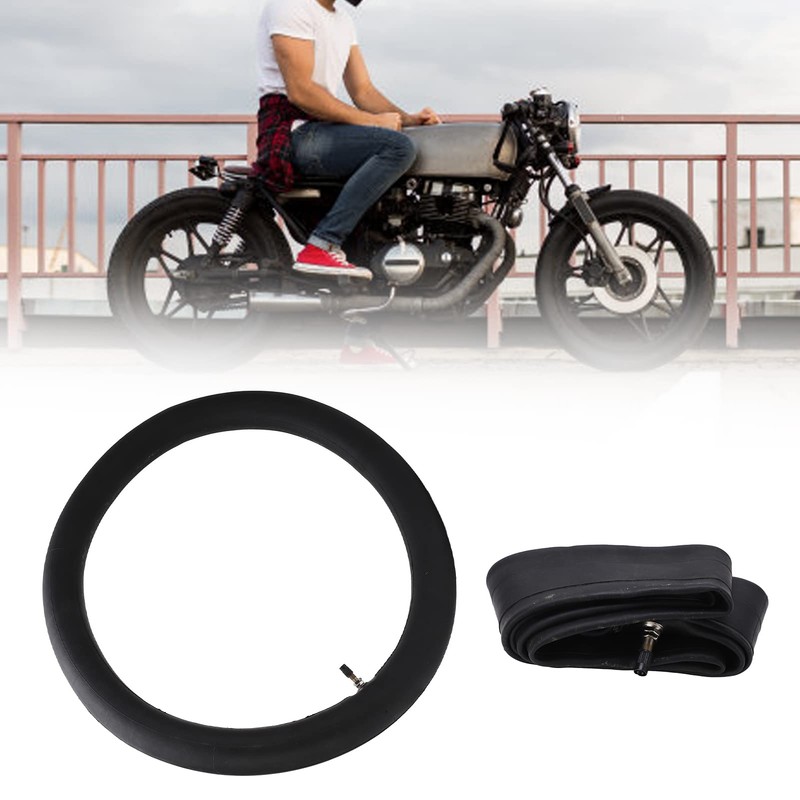 Entatial 3.00/2.75-19 Motorcycle Tube, Shock Absorbing Rubber 3.00/2.75-19 Hose Wear-Resistant