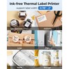 Phomemo M110 Label Printer, Portable Bluetooth Thermal Label Maker Machine
