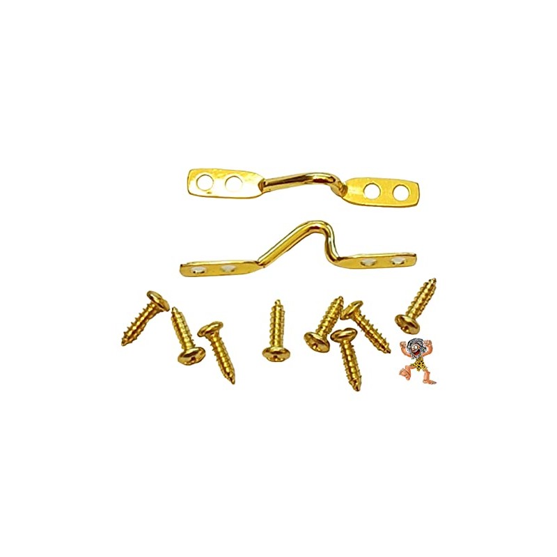Aanraku Bent Hooks for Hanging Stained Glass