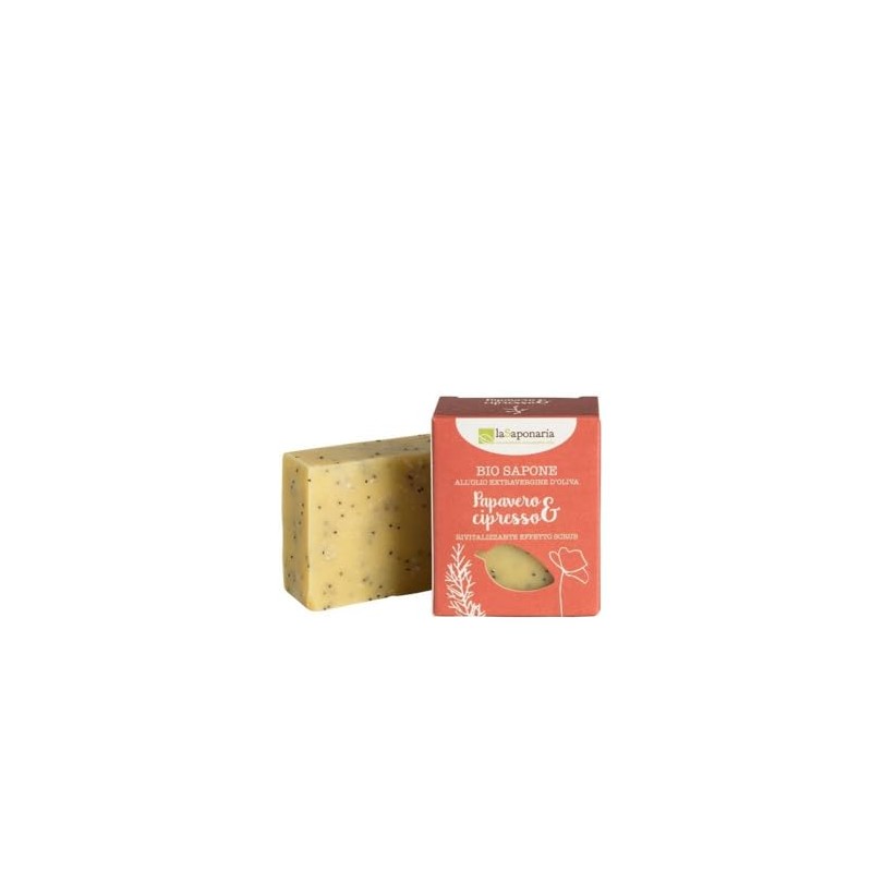 LaSaponaria Soap Poppy & Cypress 100 g