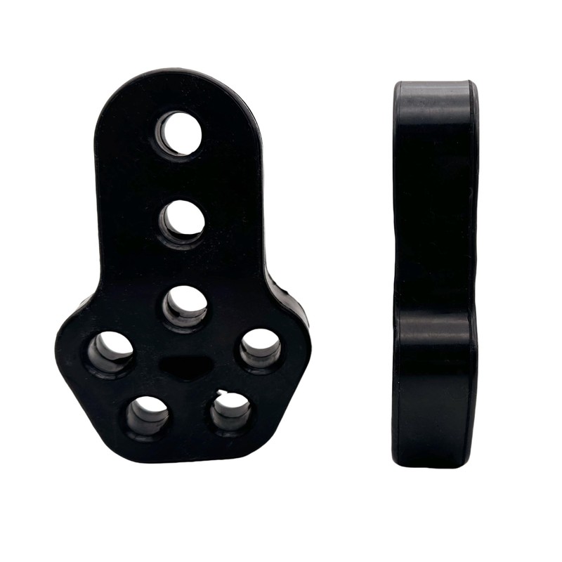Haverain Set of 2 Muffler Hanging Rubber, Exhaust Pipe Rubber,