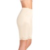 Ilusión Fondo Modelo 2637, Enagua Corta Mujer, Beige, XL