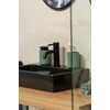 WENKO Belluno Liquid Soap Dispenser, Refillable Soap Dispenser Made of