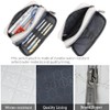 Della Gao Pencil Case 2 Compartments Large Capacity Pencil Pouch
