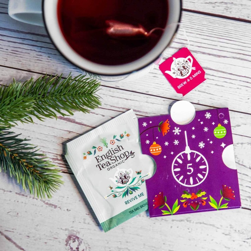 ETS - Organic Tea Advent Calendar 2024 "Christmas Countdown" Red