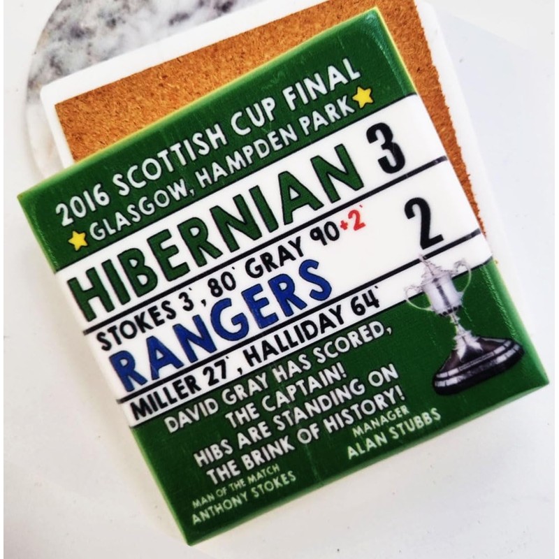 Hibernian Hibs 3 v 2 Rangers Scottish Cup final 2016