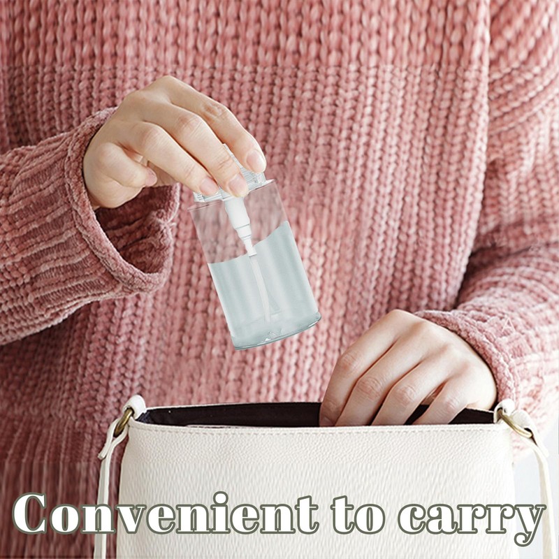 YMCLUB 2-Pack 10.1oz Big Alcohol Dispenser Push Down Bottles -