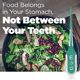 GUM Soft-Picks comfort flex Mint Dental Picks, New Invigorating Mint Flavor, 64 Count