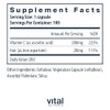 Vital Nutrients Hierro Plus 200 Apoya Cognición Saludable Niveles Energía