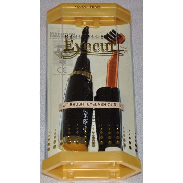 Eyecurl II Heated Eyelash Curler with Brush Choose Color (Black)