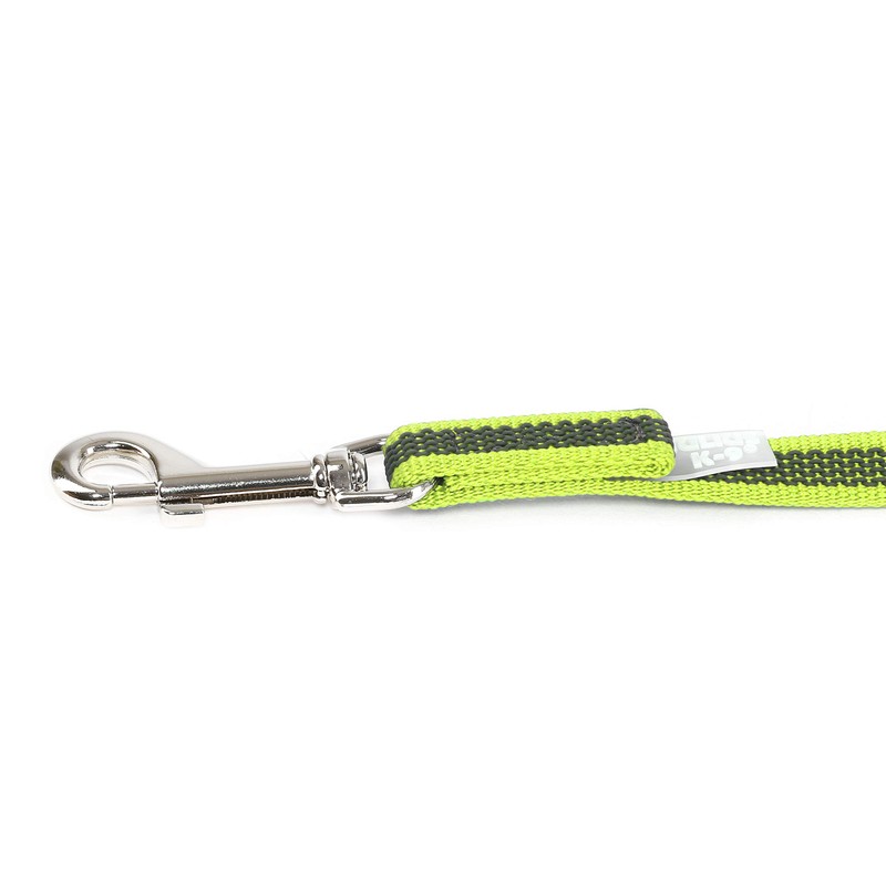 Julius-K9 Colour and Grey Rubber Lead, with tube