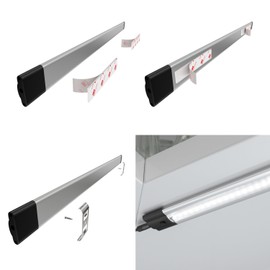 parlat Siris LED Under-Unit Light, Flat, Each 30 cm, Each 370 lm, White, Set of 3