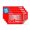 Annual Vehicle Inspection Label 25 Pack 1.6 mil Aluminum Label