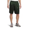 Russell Athletic Men's Mesh Short with Pockets, Dark Green, Large