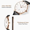 BEN NEVIS Mens Womens Watches Ultra Thin Simple Casual Fashion