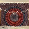 Bless International Handmade Indian hippie Bohemian Psychedelic Peacock Mandala Wall