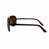 square aviator BIFOCAL READING SUNGLASSES brown frame brown lens 100%