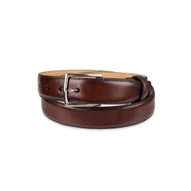 Cole Haan Men's Leather Dress Belt, Brown, 40, Brown, 40