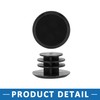 A ABSOPRO Bike Handlebar Bar Plastic End Plugs Caps Locking