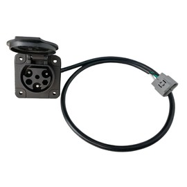 JOEEGO Charger Receptacle Fits for Evolution Golf Cart (All Models Before 2023) Replaces OEM# 2.04.0602 (40 in)