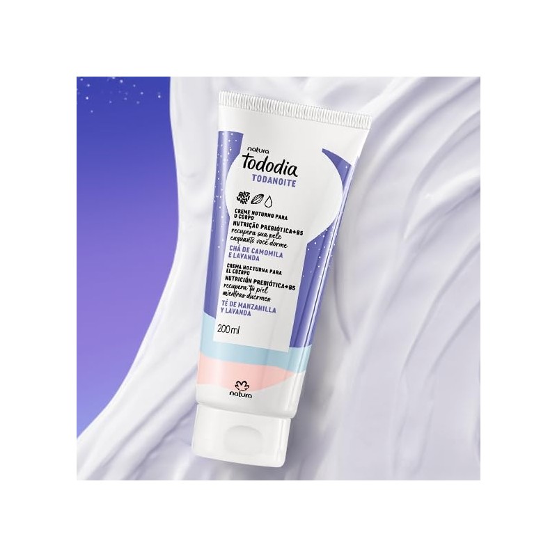 Natura Tododia Crema Nocturna Para el cuerpo Te de Manzanilla