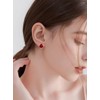 Yoursfs Women’s Rose Earrings, 18K Gold Plated, Enticing, For Both