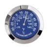 JAGTRADE Temperature Measuring Instrument Auto Car Vehicle Thermometer/Hygrometer Clock Mini