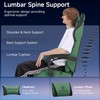 GTPLAYER Gaming Chair, Video Game Chairs with Footrest and Lumbar