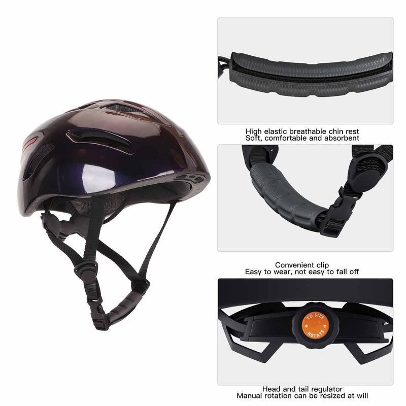 Smart Bike Helmet Multi People Intercom Bluetooth Cycling Helmet with