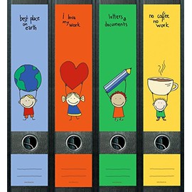 File Art AJ457 Design Labels Folder Spine Labels