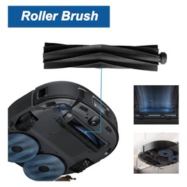 FUOUHEXIE Replacement Accessories for Eufy X9 Pro Robot Vacuum Replacement Parts Included Main Brush Filter Mop Pad Side Brush Spare Attachments