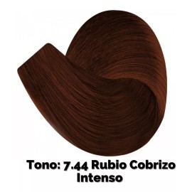 Nutrapel Color Tech Tinte Tono Rojizo 7.44 Rubio Cobrizo Intenso