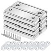 Wukong 8 Pack Rectangular Neodymium Magnets, Really Strong 20kg, 40