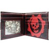 Gears Of War Crimson Omen Skull Cog Wallet Bi-fold Id