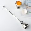 Eggshell Cracker Topper Cutter for Raw Eggs Stainless Steel Egg