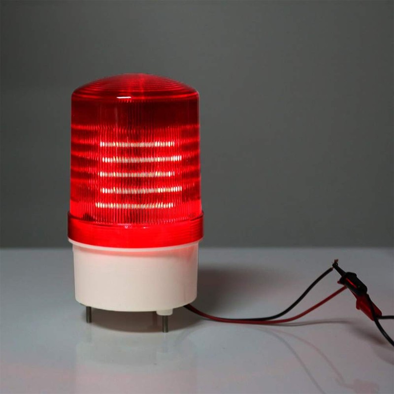 Industrial LED Rotating Strobe Beacon Warning Lights, Electrical Revolving Signal