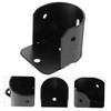 CAXUSD 12 Pcs Flange Code Rods Pole Mount for Closet
