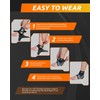 WKWE Adjustable Ankle Brace for Men - Ultra-Thin Breathable &