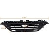 munirater Front Bumper Chrome Grill Factory Style Grille Replacement for