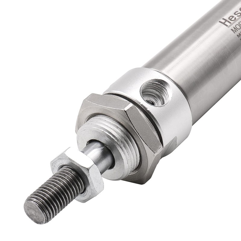 Heschen Stainless Steel Mini Pneumatic Air Cylinder MA 25×50 Bore