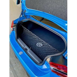 EACCESSORIES EA Rear Trunk Organizer Cargo Net for Toyota 86 Scion FRS Subaru BRZ 2013-2023 – Envelope Cargo Net for Sedan - Premium Mesh Car Trunk Organizer - Compatible with 86 FRS Subaru BRZ