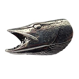 Pin Pike | for Hat or Lapel | Perfect for Fishing Outfit | Pin Button, Tin