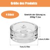 Fermentation Weights, Pack of 4 Fermentation Glass Weights, Glass Weights