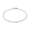 Amor Women's Bracelet 925 Sterling Silver Rhodium-Plated 19 cm –
