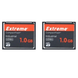 ANXILE Extreme 1GB Compact Flash Memory Card Camera CF Card UDMA HighSpeed Atable Flash Memory （2Pack）