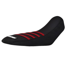 Yamaha 2017-2024 Yamaha 50 YFZ 50 YFZ50 Seat Cover BLACK-Maroon RIBS #212